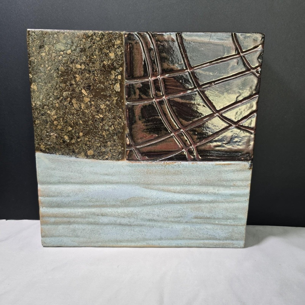 Bombay Company‎ Ceramic Wall Block(1 of 6) 10x10x2 Vintage 80s 90s